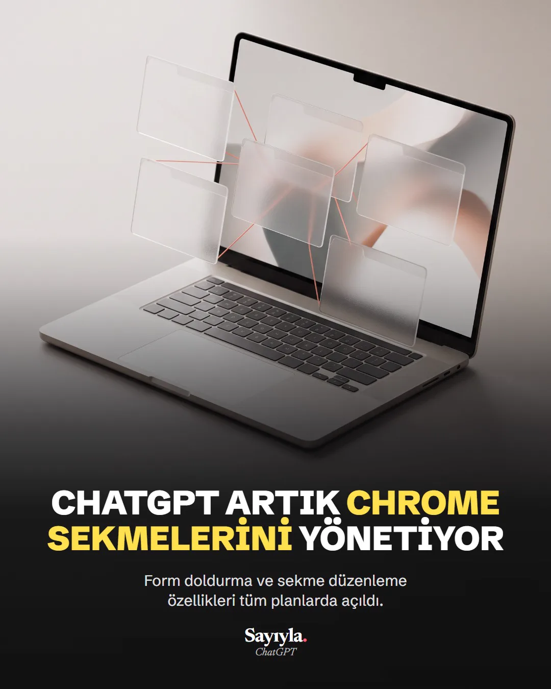 ChatGPT artık Chrome sekmelerini yönetiyor: haber görseli