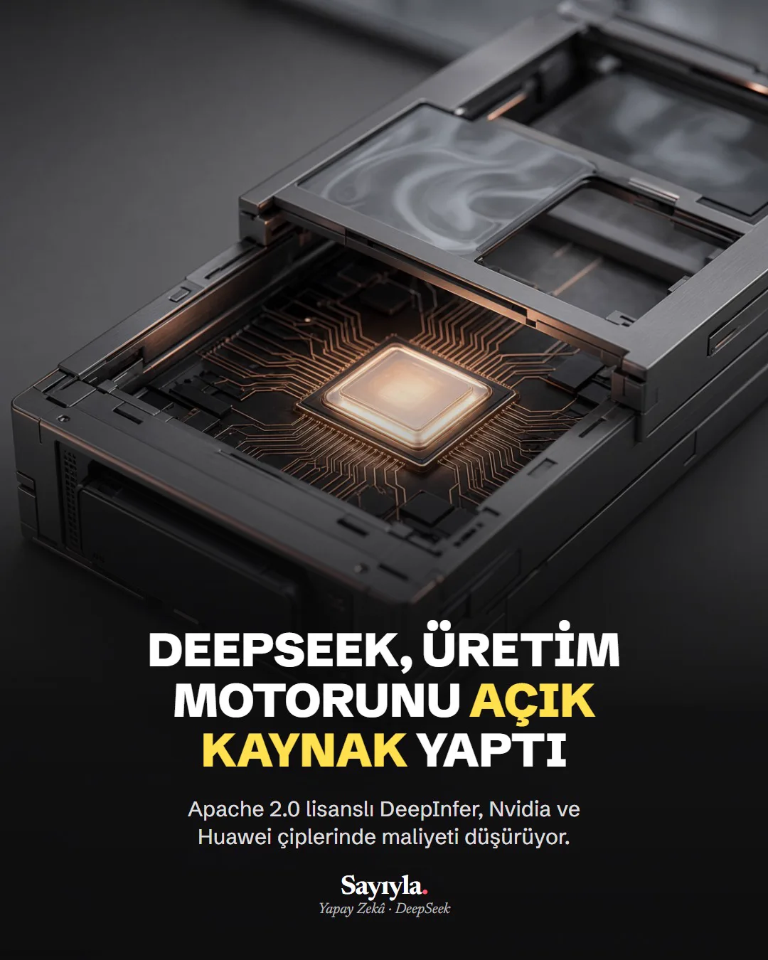 DeepSeek, üretim motorunu açık kaynak yaptı: haber görseli