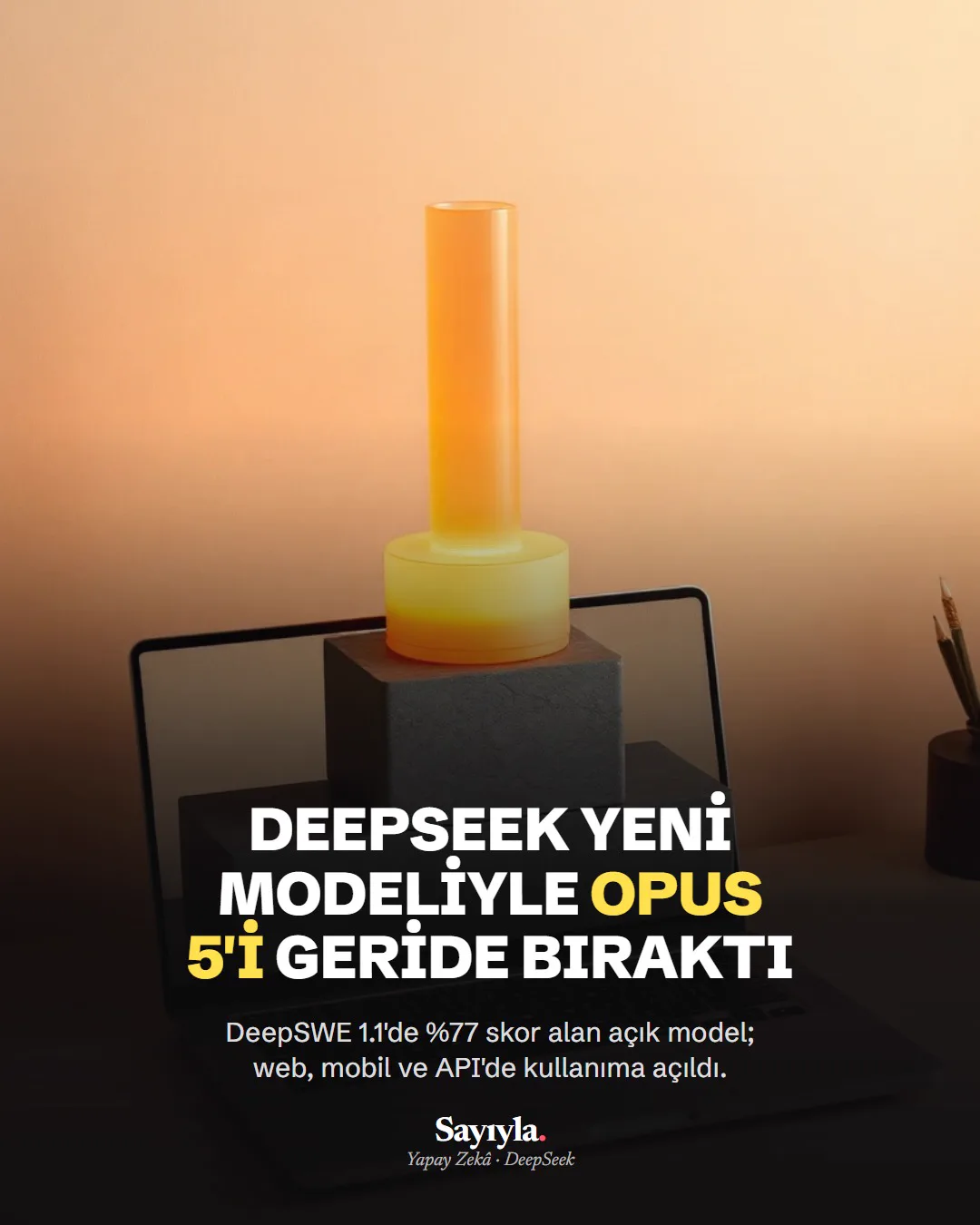 DeepSeek yeni modeliyle Opus 5'i geride bıraktı: haber görseli