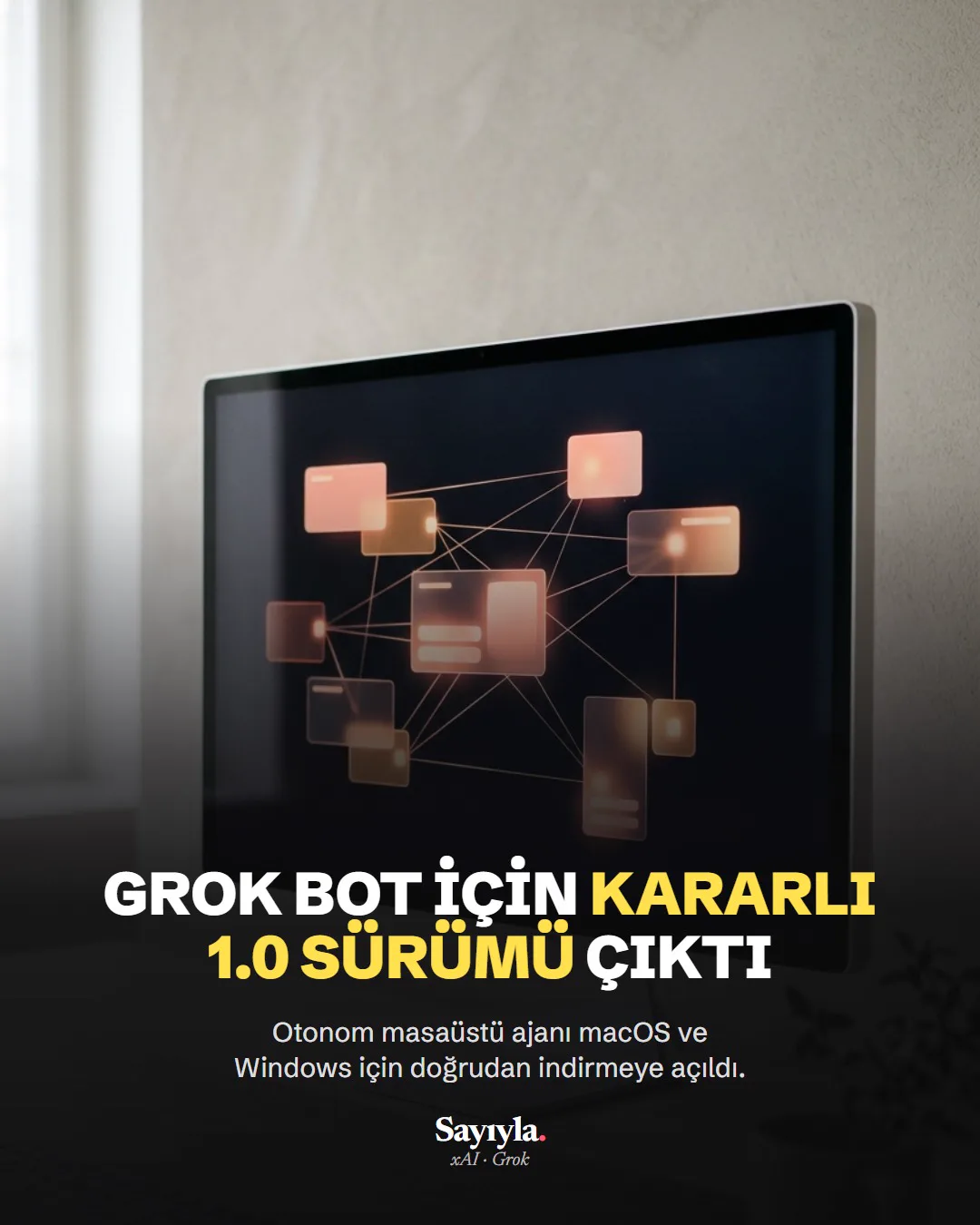 Grok Bot için kararlı 1.0 sürümü çıktı: haber görseli