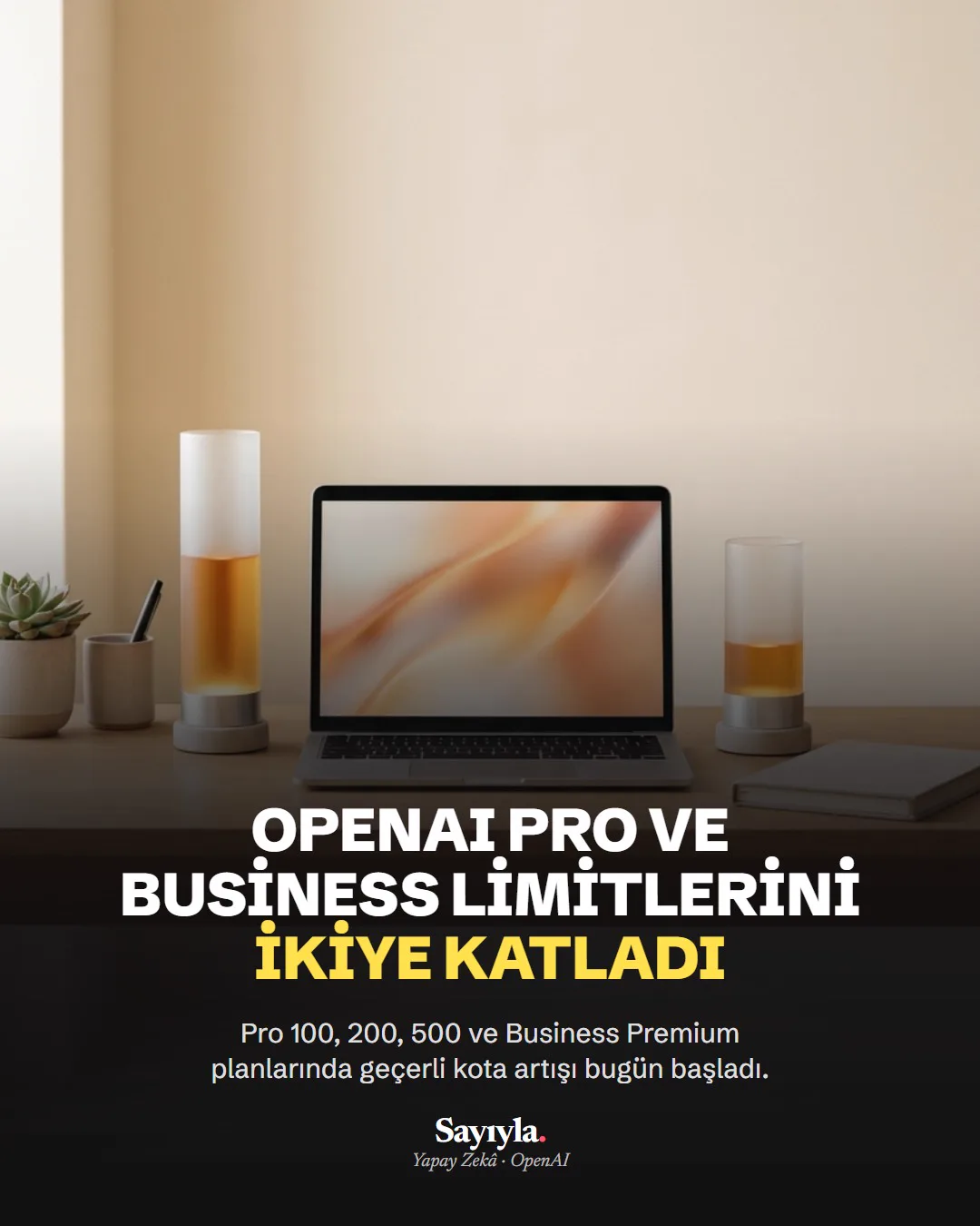 OpenAI Pro ve Business limitlerini ikiye katladı: haber görseli