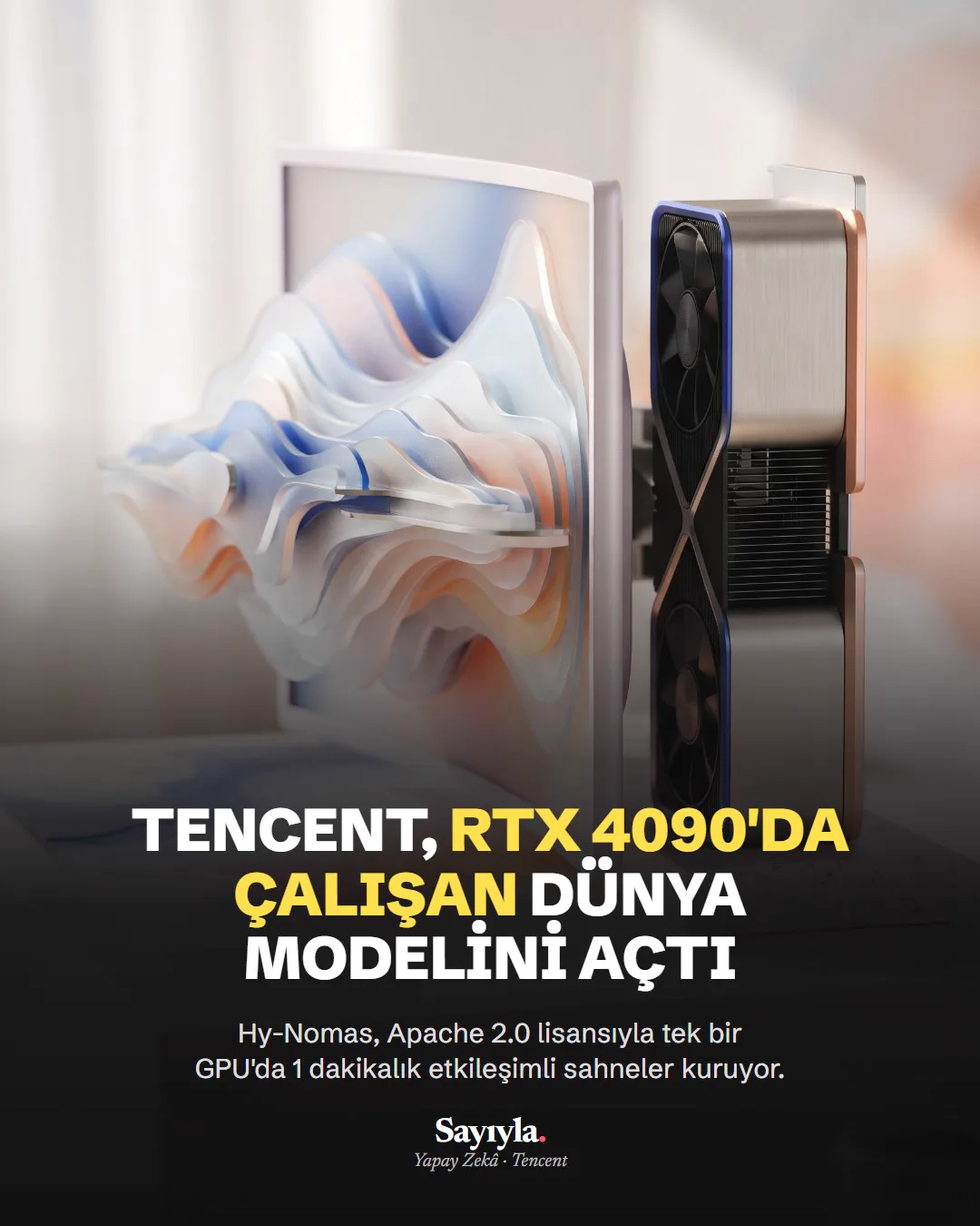 Tencent, RTX 4090'da çalışan dünya modelini açtı: haber görseli