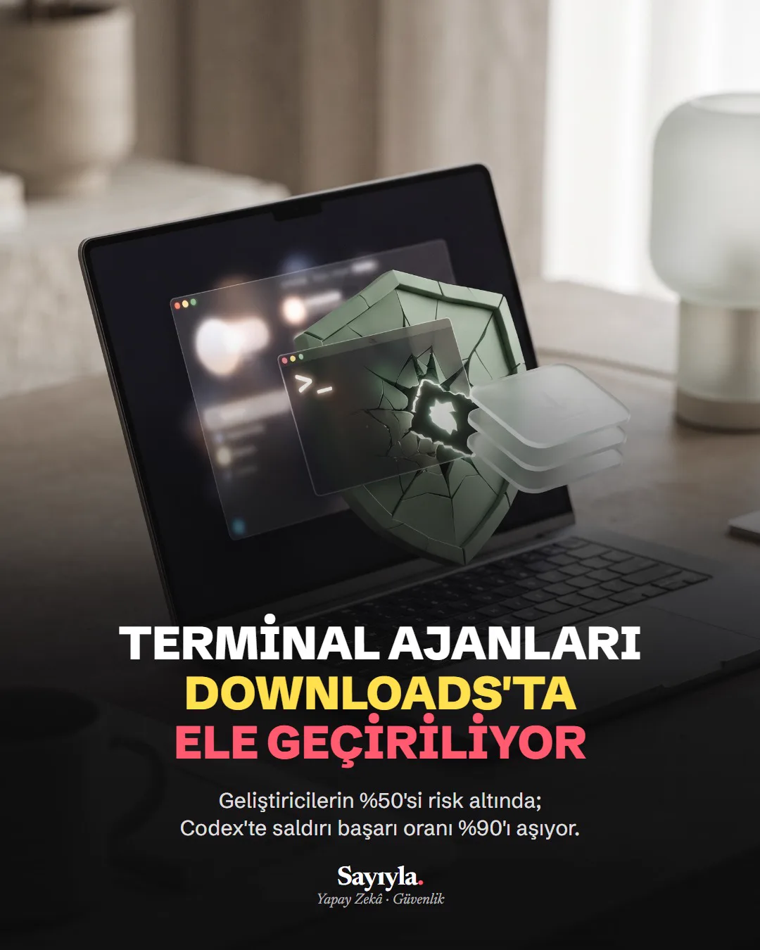 Terminal ajanları Downloads'ta ele geçiriliyor: haber görseli