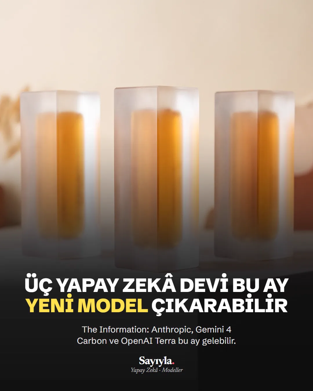 Üç yapay zekâ devi bu ay yeni model çıkarabilir: haber görseli